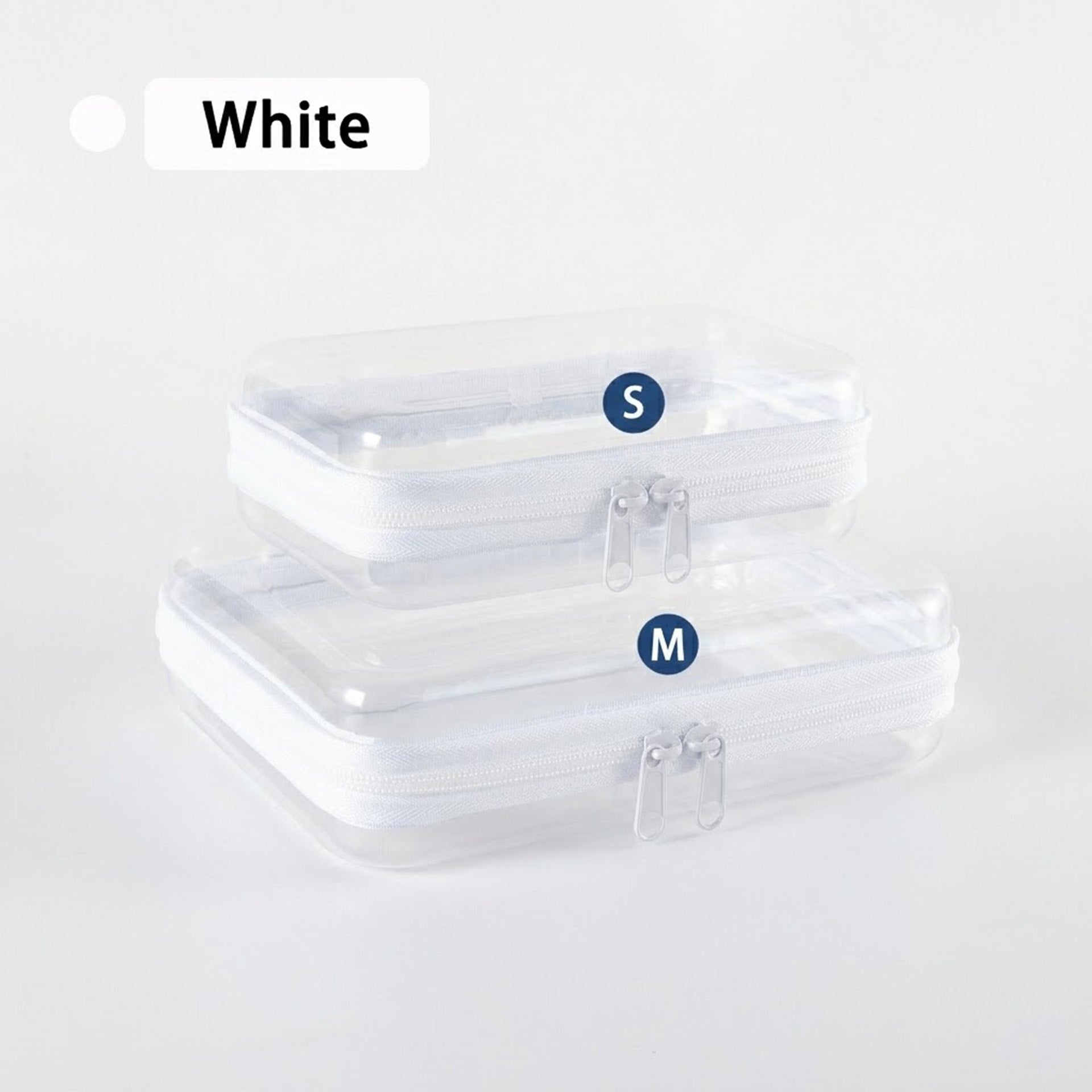 🧳📦2 Counts Clear Organizer Storage Box