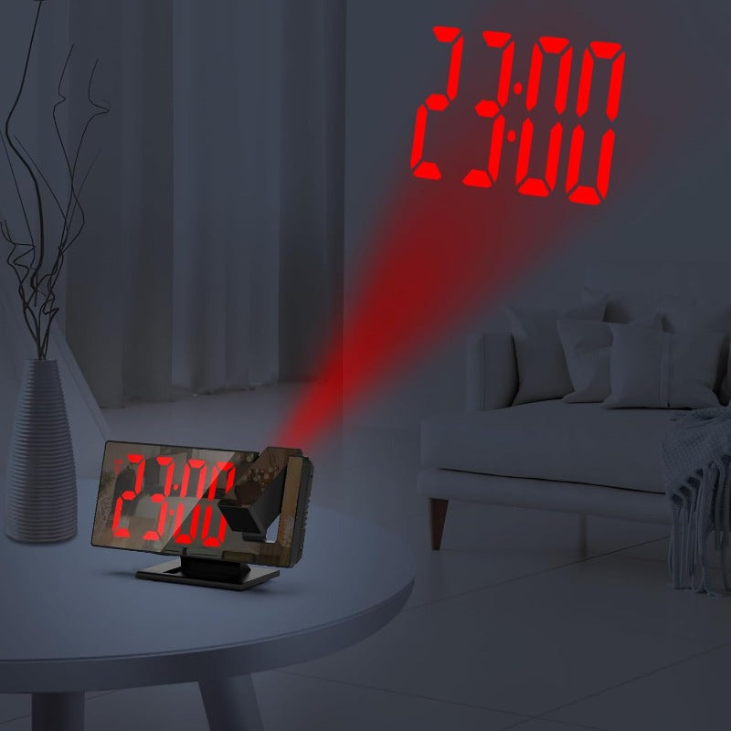 Rotating Ceiling Projection Clock