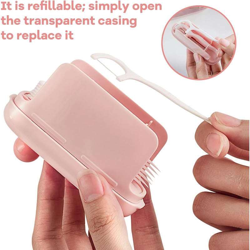 Hygienic Push Button Flosser