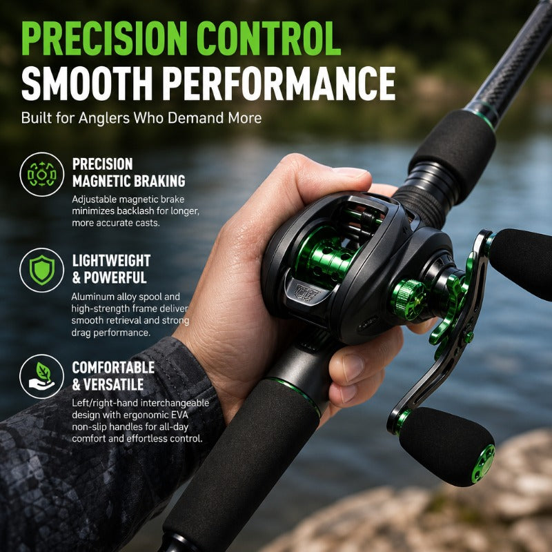 Precision Magnetic Braking Reel
