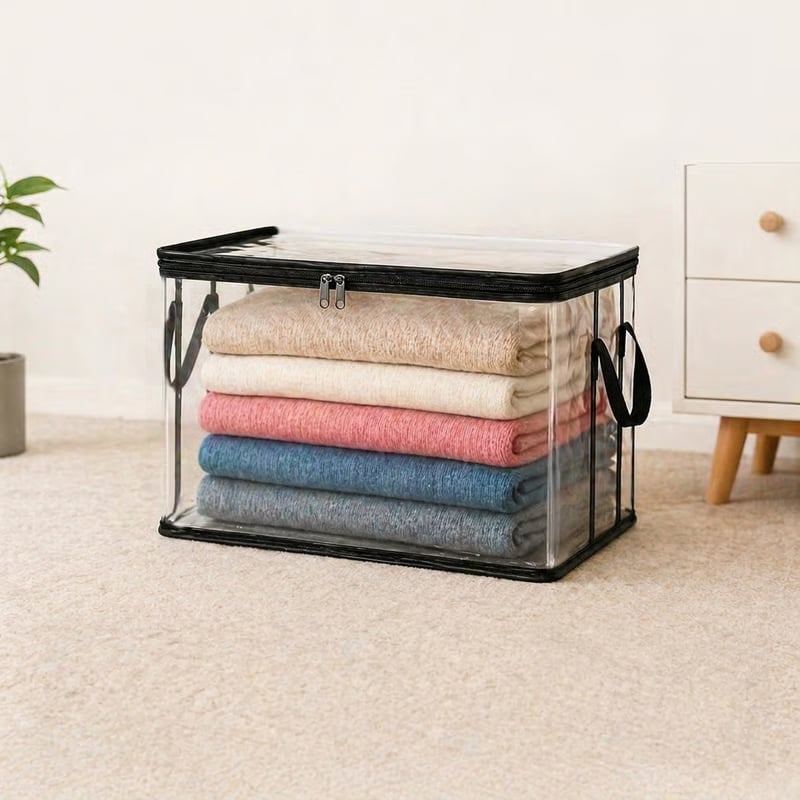 🔥🔥Mother's Day Sale 55% OFF 🎁 Heavy-Duty Clear Storage Bag for Clothes & Moving