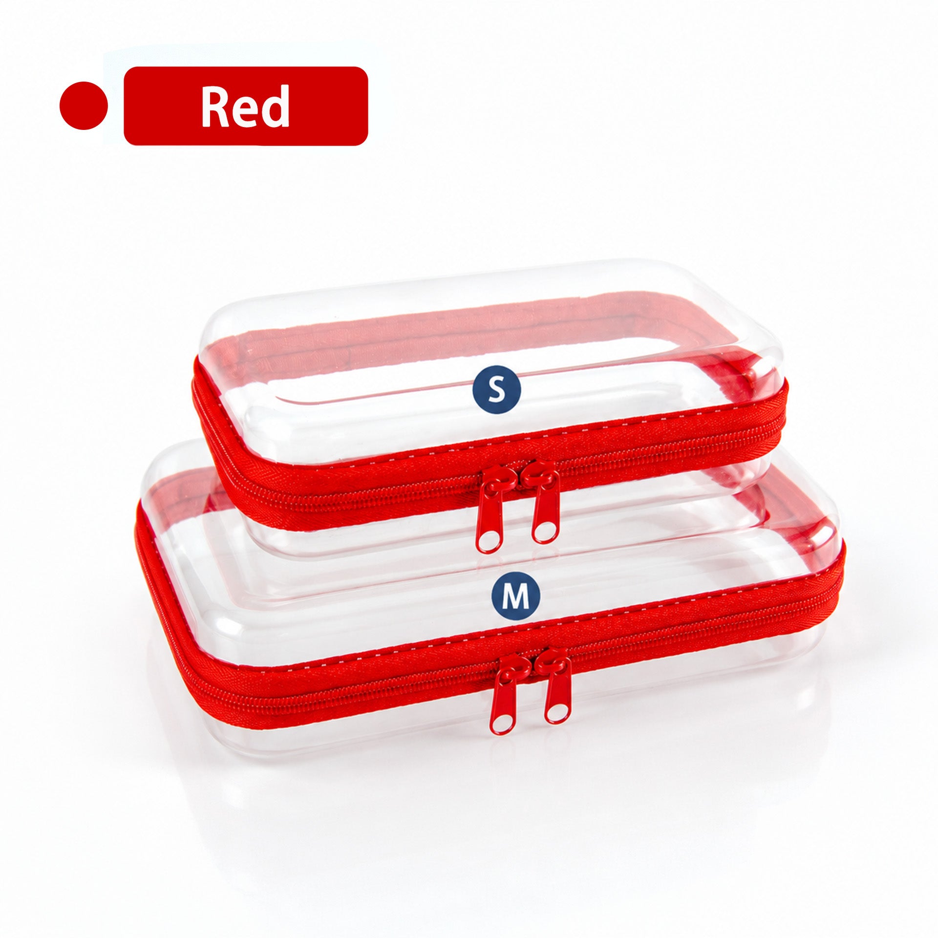 🧳📦2 Counts Clear Organizer Storage Box