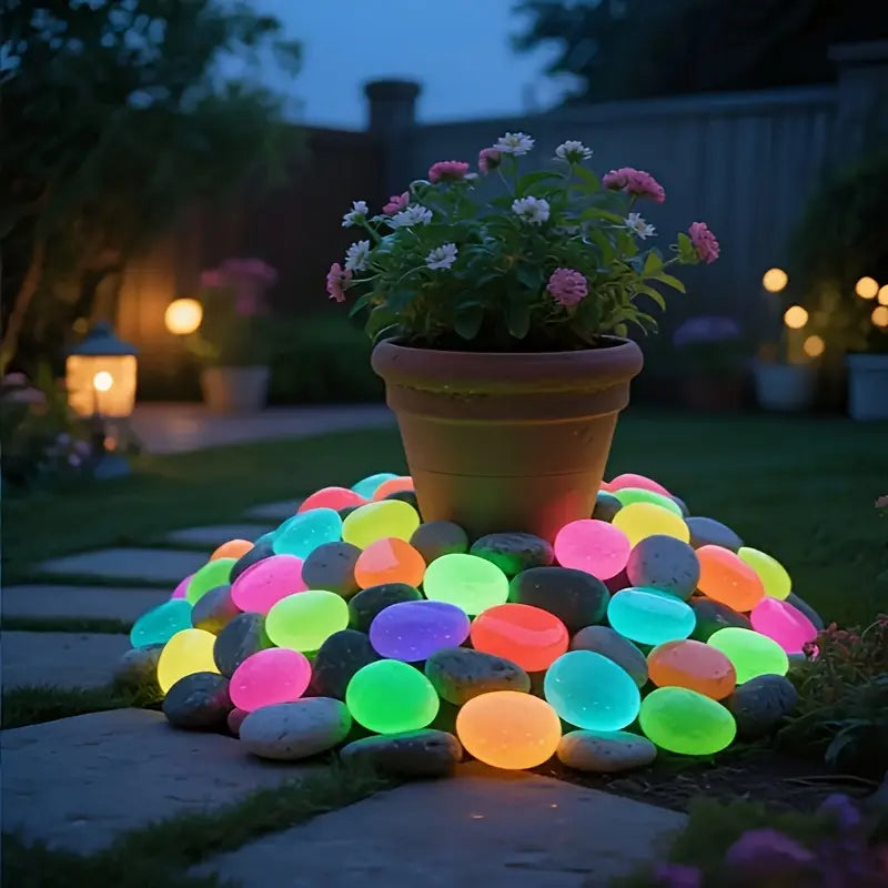 49% OFF This Week Promotions🏆Glow In The Dark Rocks - Illuminate Your Outdoors with Enchanting Glow!