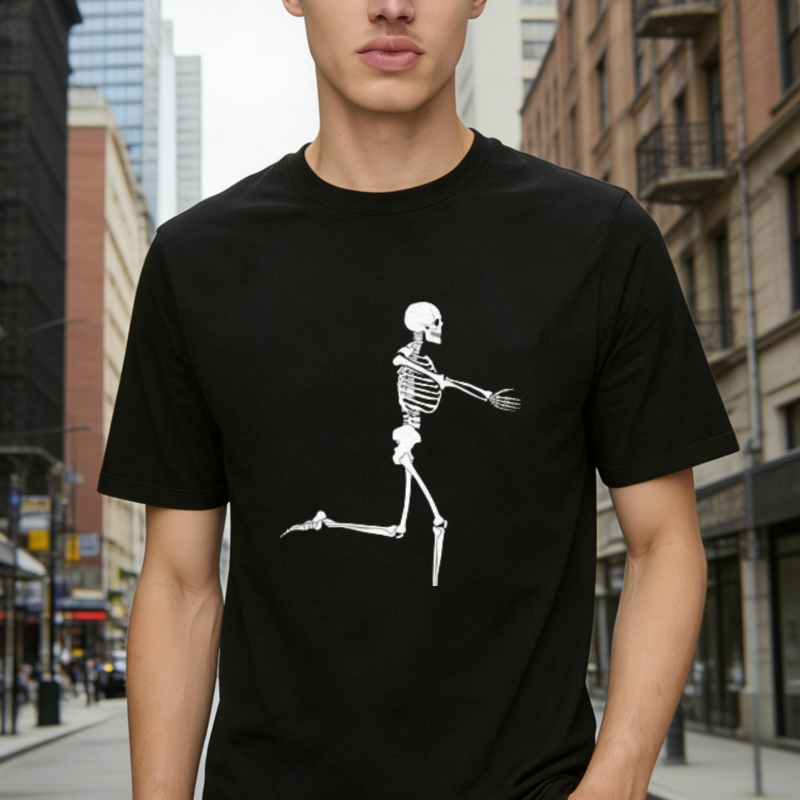 Running Skeleton Graphic T-shirt