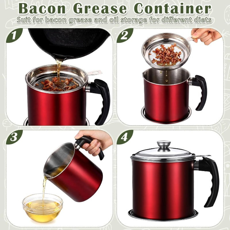 High Heat Oil Strainer