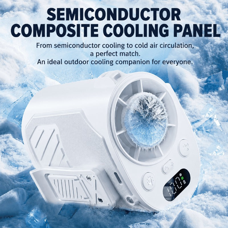 Instant Icy Wearable Fan