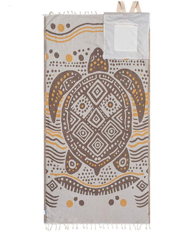 ⏰LAST DAY 49% OFF - 🏖️2-in-1 Convertible Towel & Backpack with Inner Zip Pocket & Sand-Repelling Fabric