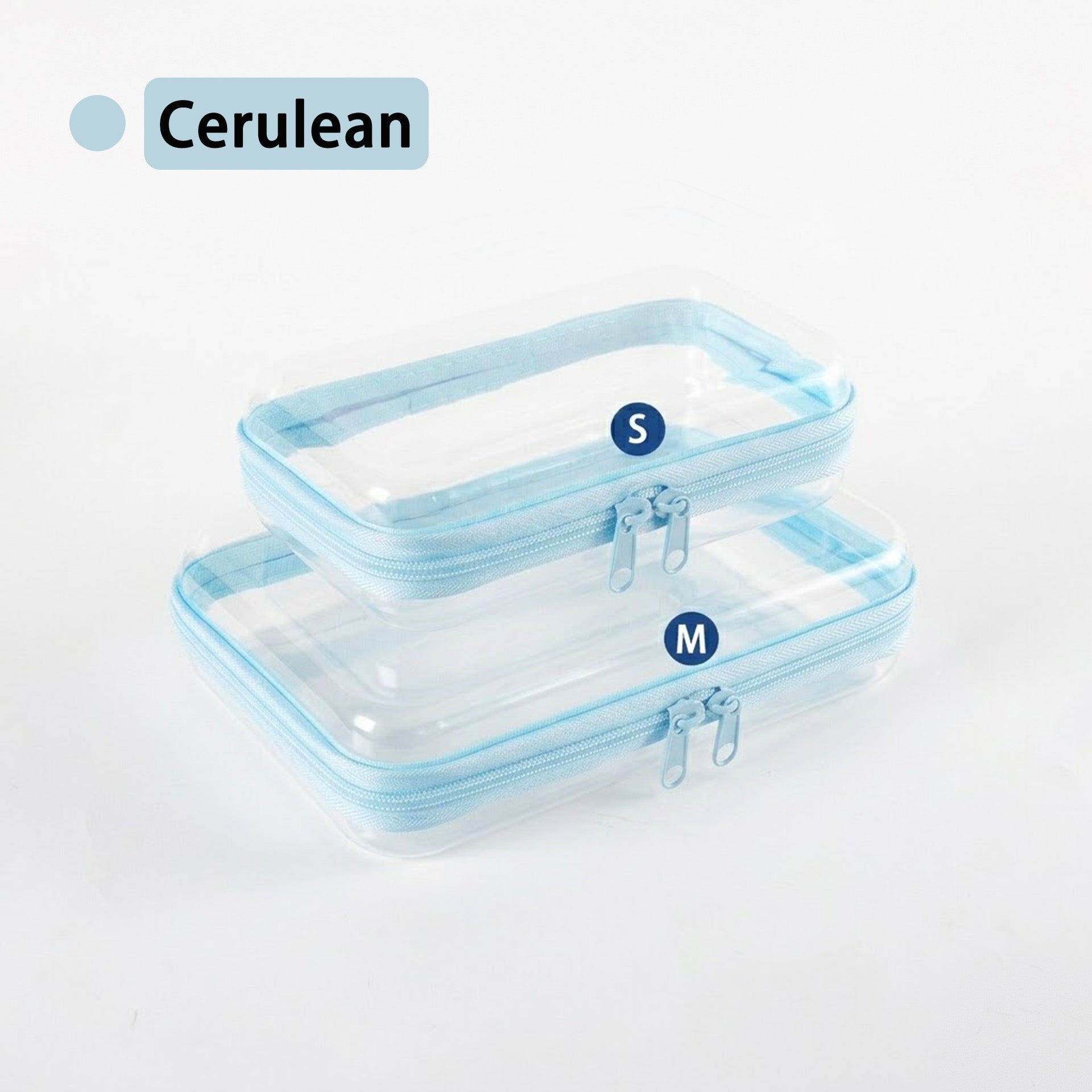 🧳📦2 Counts Clear Organizer Storage Box