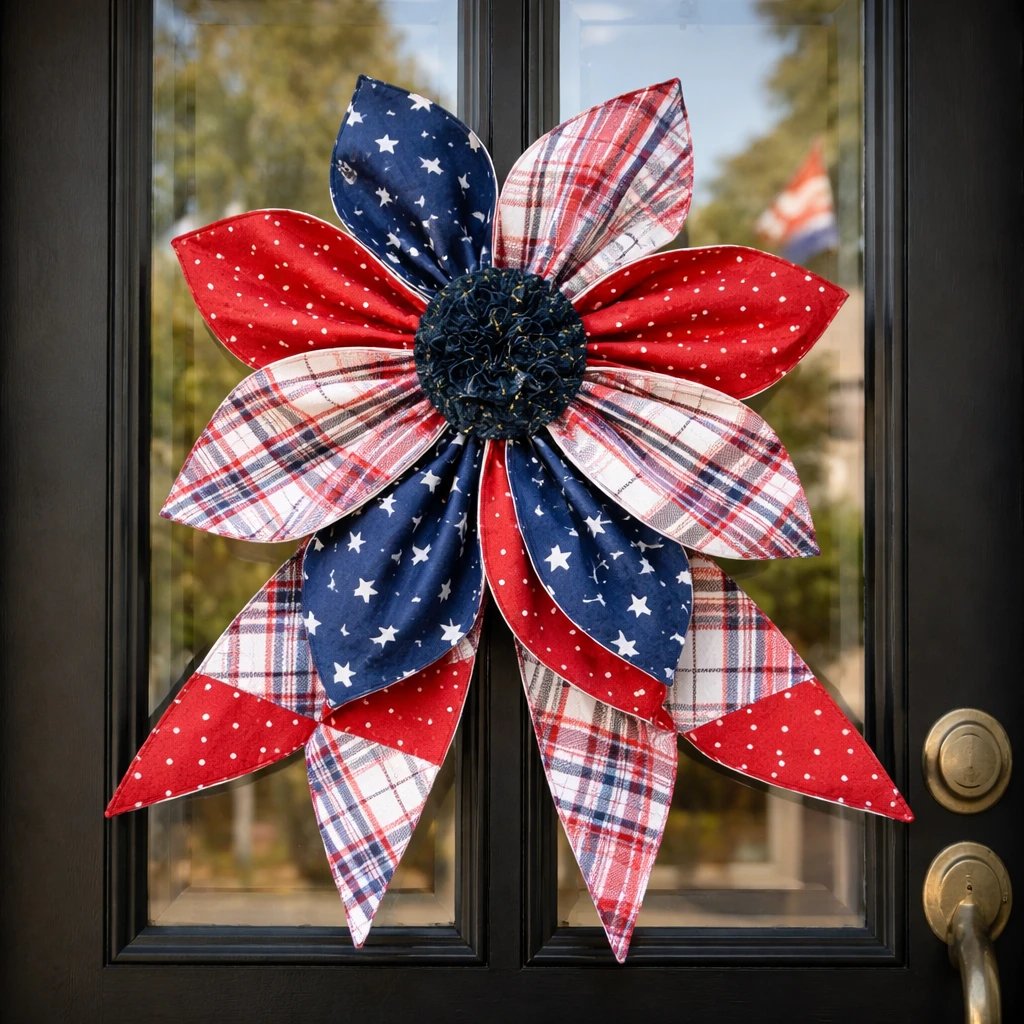 49% OFF This Week Promotions🎉🎉Wreath & Bow: Multi-Piece Sewing Template Set