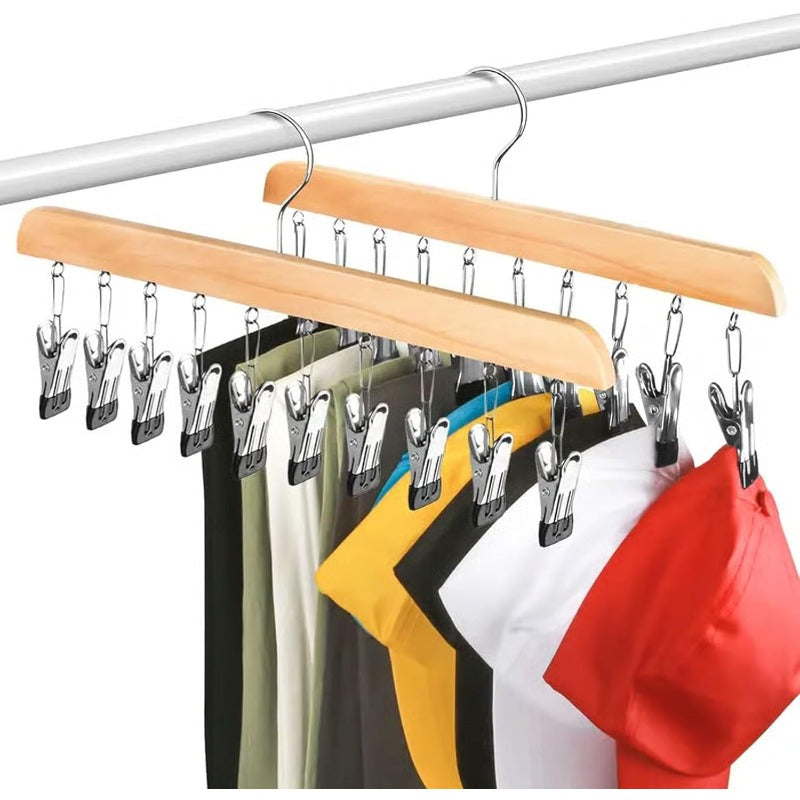 10 Clip Closet Hanger