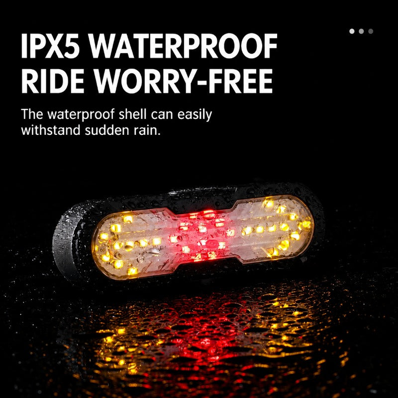 Wireless Turn Signal Bike Light