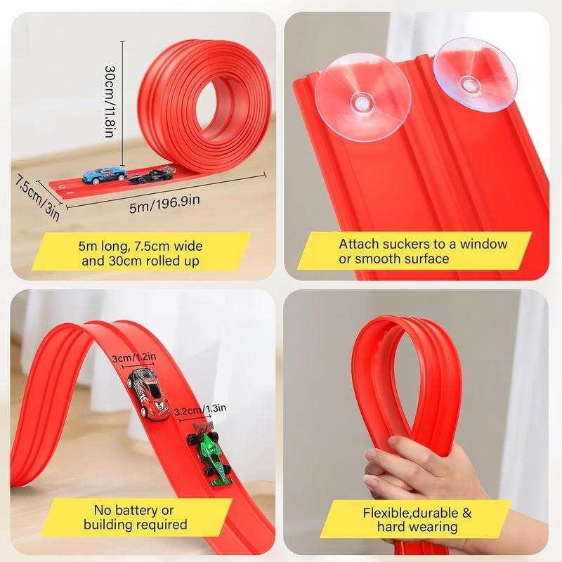 Flexible Race Track Toy