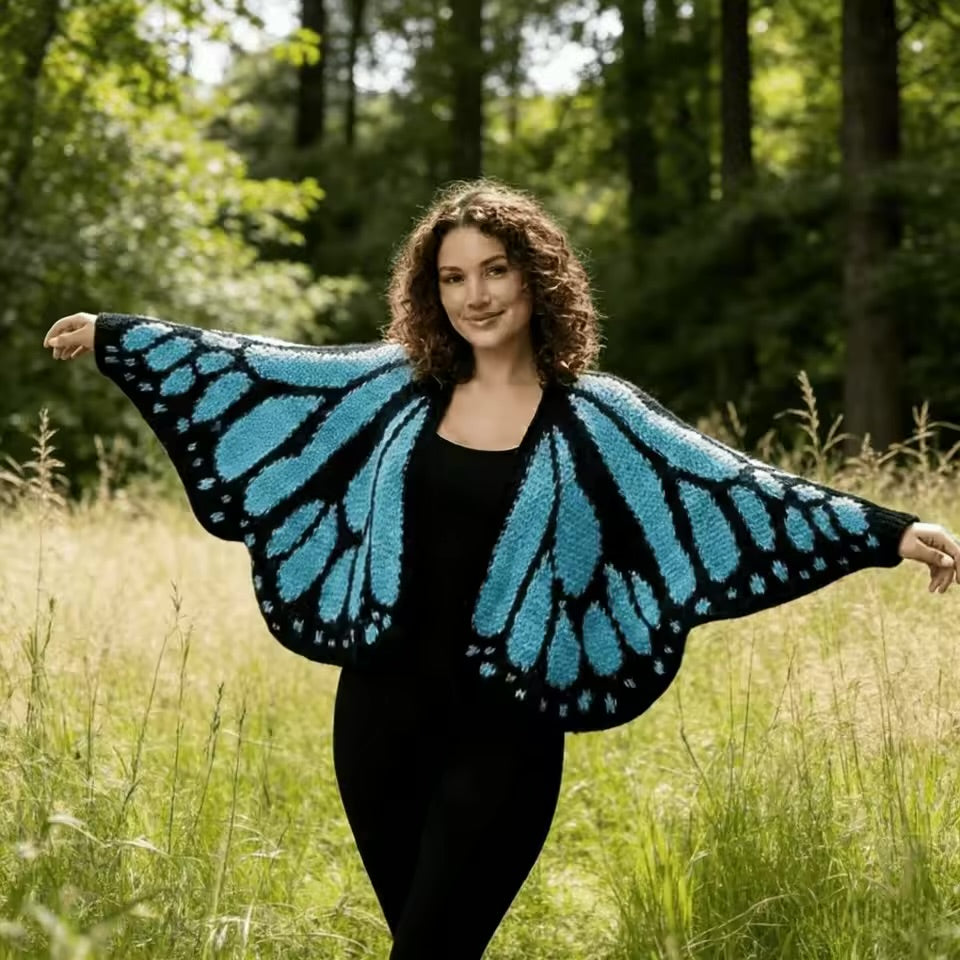 🔥Flash Sale 49% OFF🔥Handmade Butterfly Cardigan🦋
