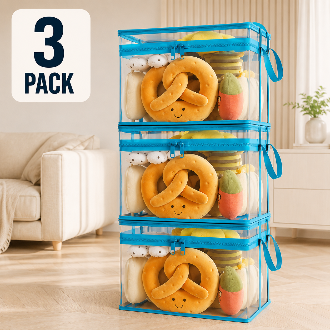 🔥🔥Mother's Day Sale 55% OFF 🎁 Heavy-Duty Clear Storage Bag for Clothes & Moving