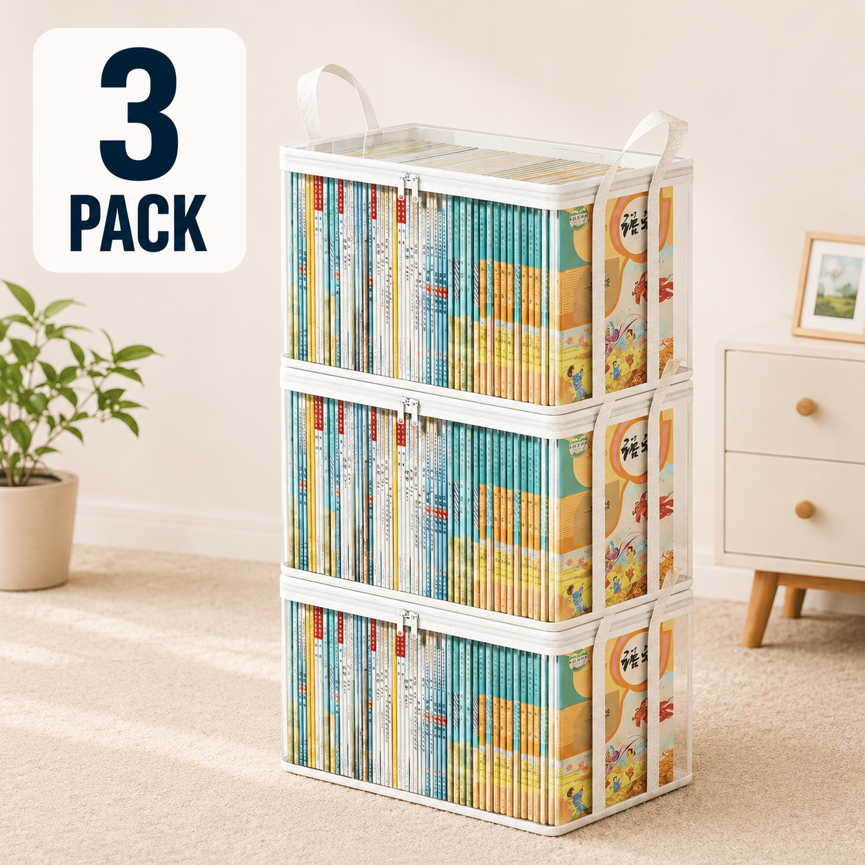 🔥🔥Mother's Day Sale 55% OFF 🎁 Heavy-Duty Clear Storage Bag for Clothes & Moving