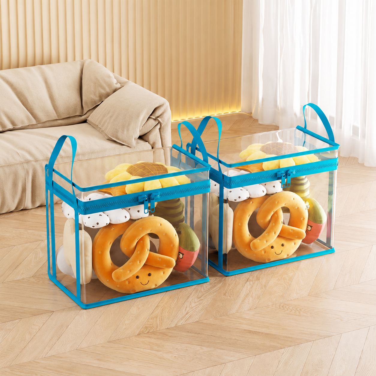 🔥🔥Mother's Day Sale 55% OFF 🎁 Heavy-Duty Clear Storage Bag for Clothes & Moving