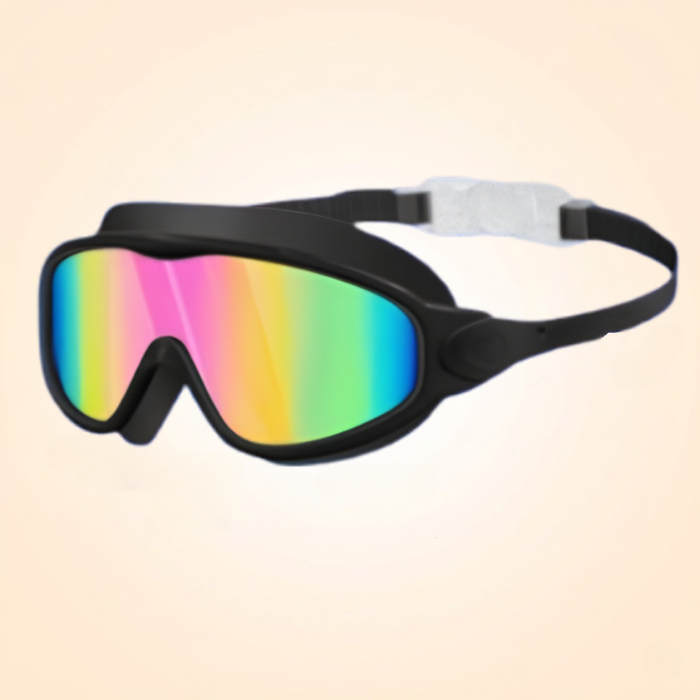 600A Series Anti‑Fog UV Protection Swim Goggles With Nose Clip & Ear Plugs Waterproof Swimming Glasses