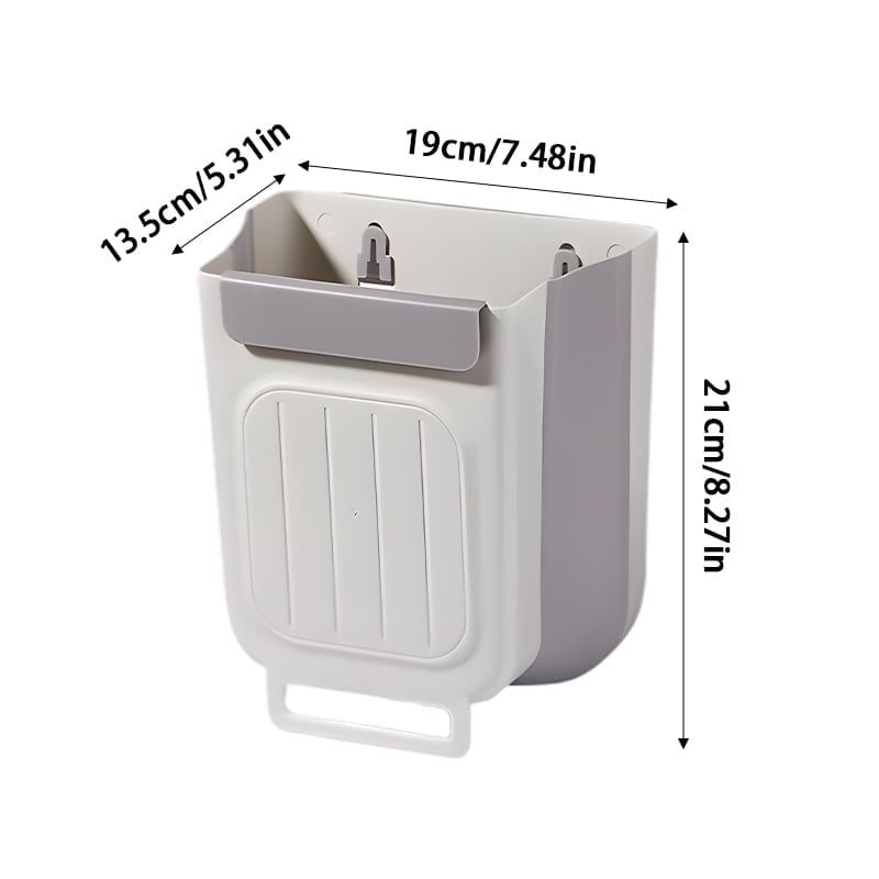 Foldable Wall-Mounted Trash Bin