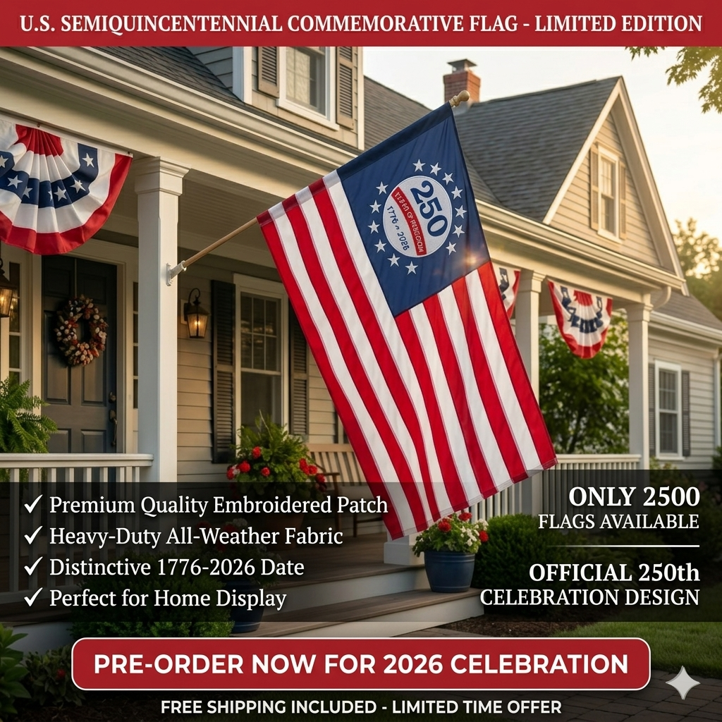 🔥Last Day 50% OFF ✨Limited Edition USA Flag (1776–2026)-EV