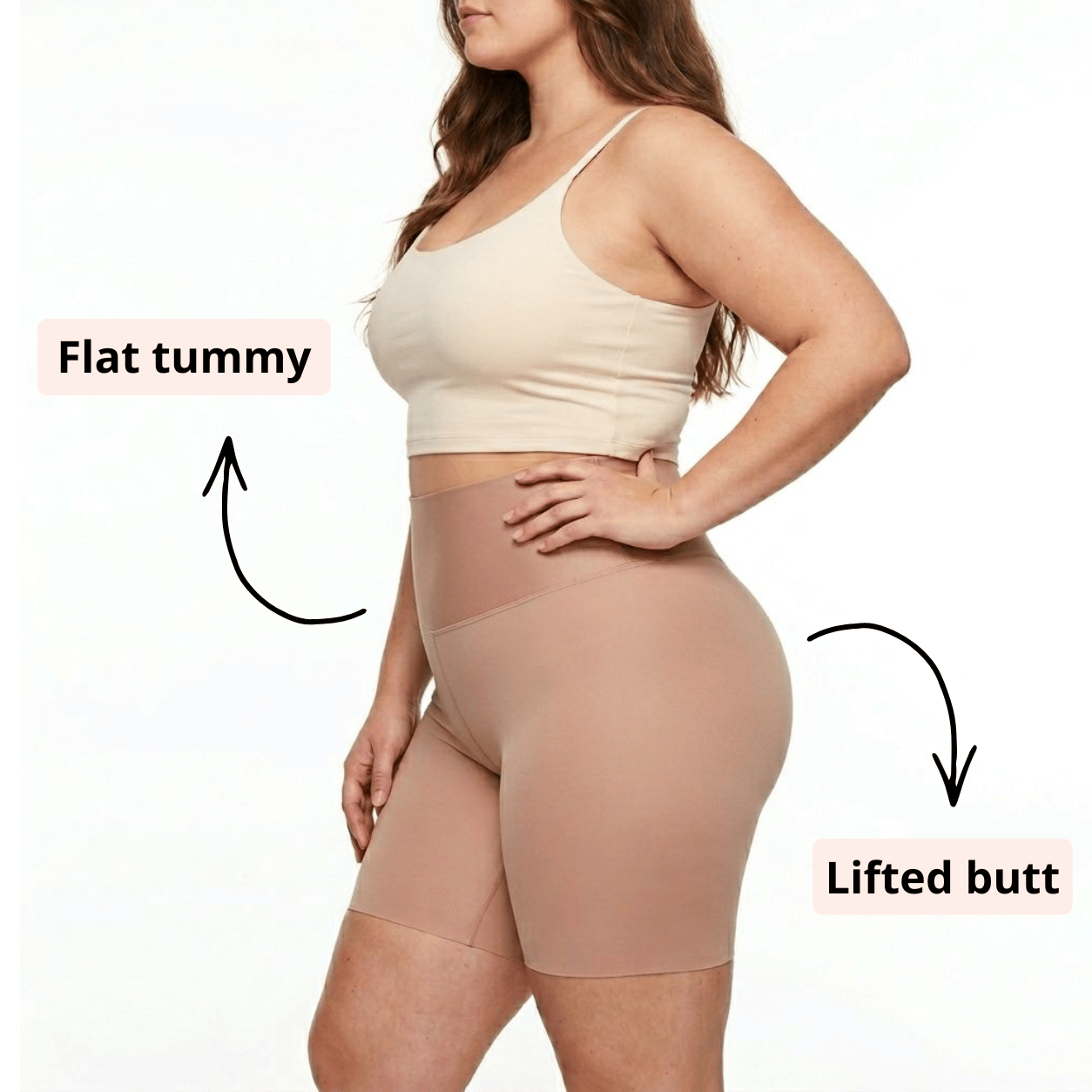 Exclusive for beautiful girls：High Waist Tummy Control Butt Lifter Shorts - Seamless Slimming Shapewear