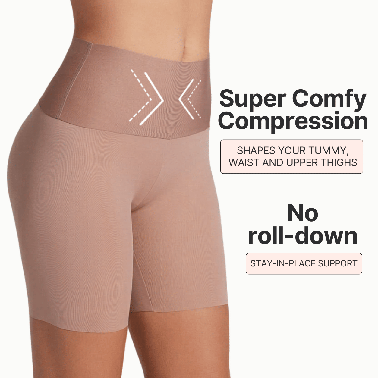 Exclusive for beautiful girls：High Waist Tummy Control Butt Lifter Shorts - Seamless Slimming Shapewear