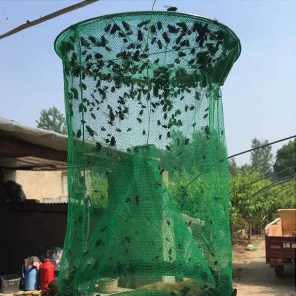 🪰🚫Foldable Hanging Fly Trap Cage