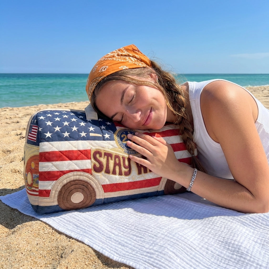 250th Quilted Travel Duffle Bag