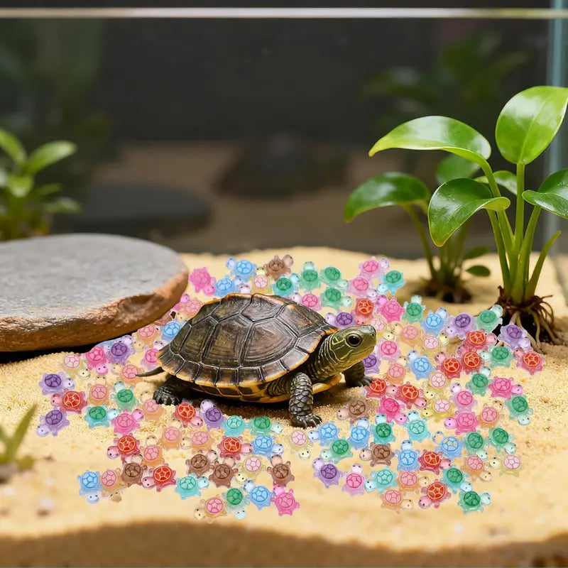 🐢✨100 count Glow in the Dark Mini Turtles