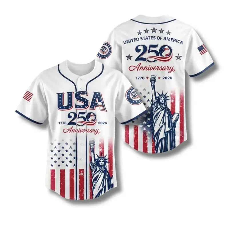🇺🇸🗽1776–2026 Semiquincentennial Patriotic Jersey