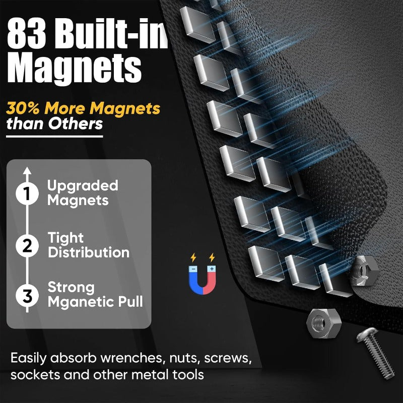 Magnetic Tool Organizer Mat