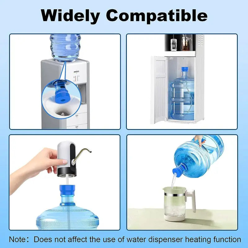 🧴💧3 Counts Silicone Water Jug Cap