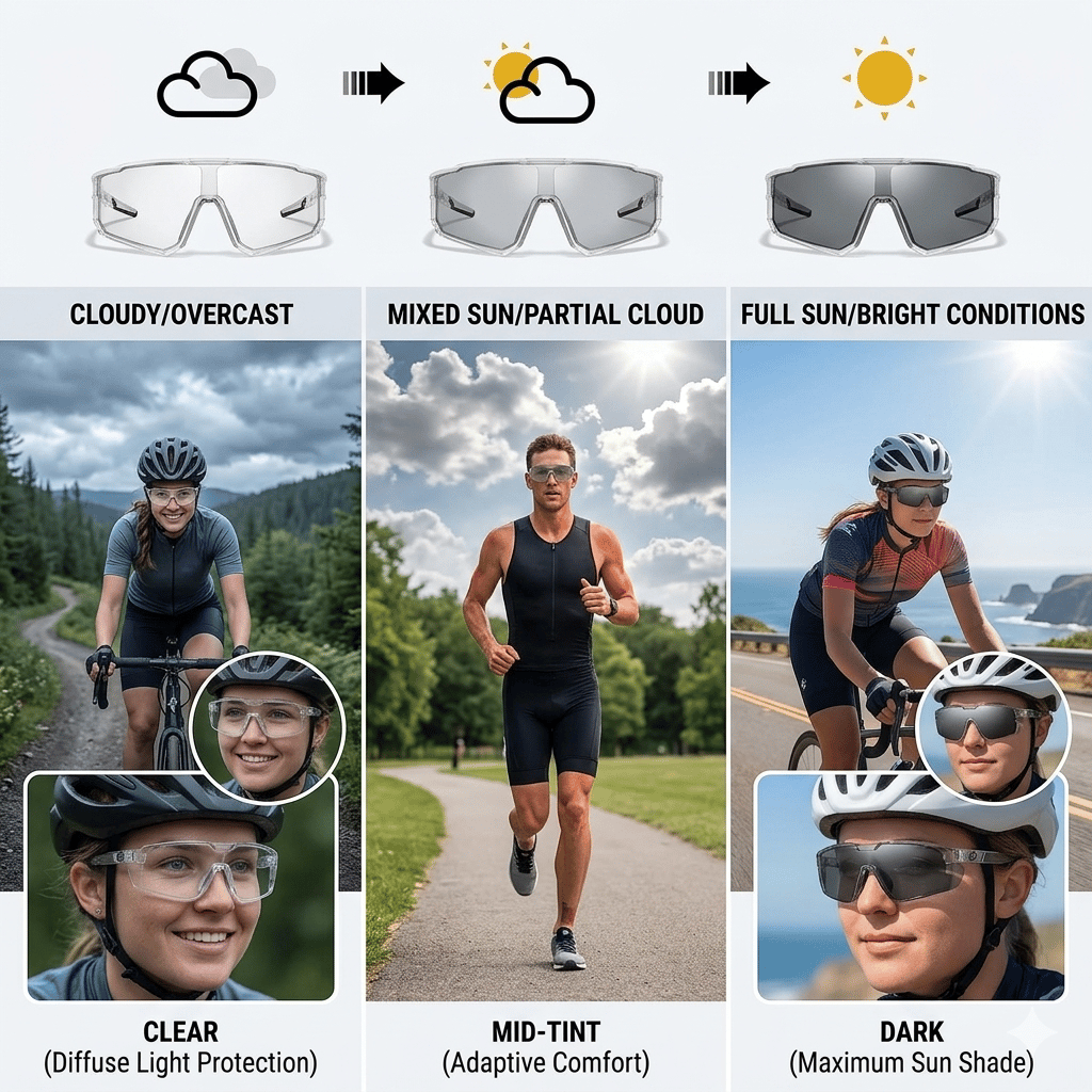 49% OFF This Week Promotions🕶️UV400 Photochromic Polarized Safety Glasses – 🥇Impact Resistant Outdoor Sports & Work Eyewear✨