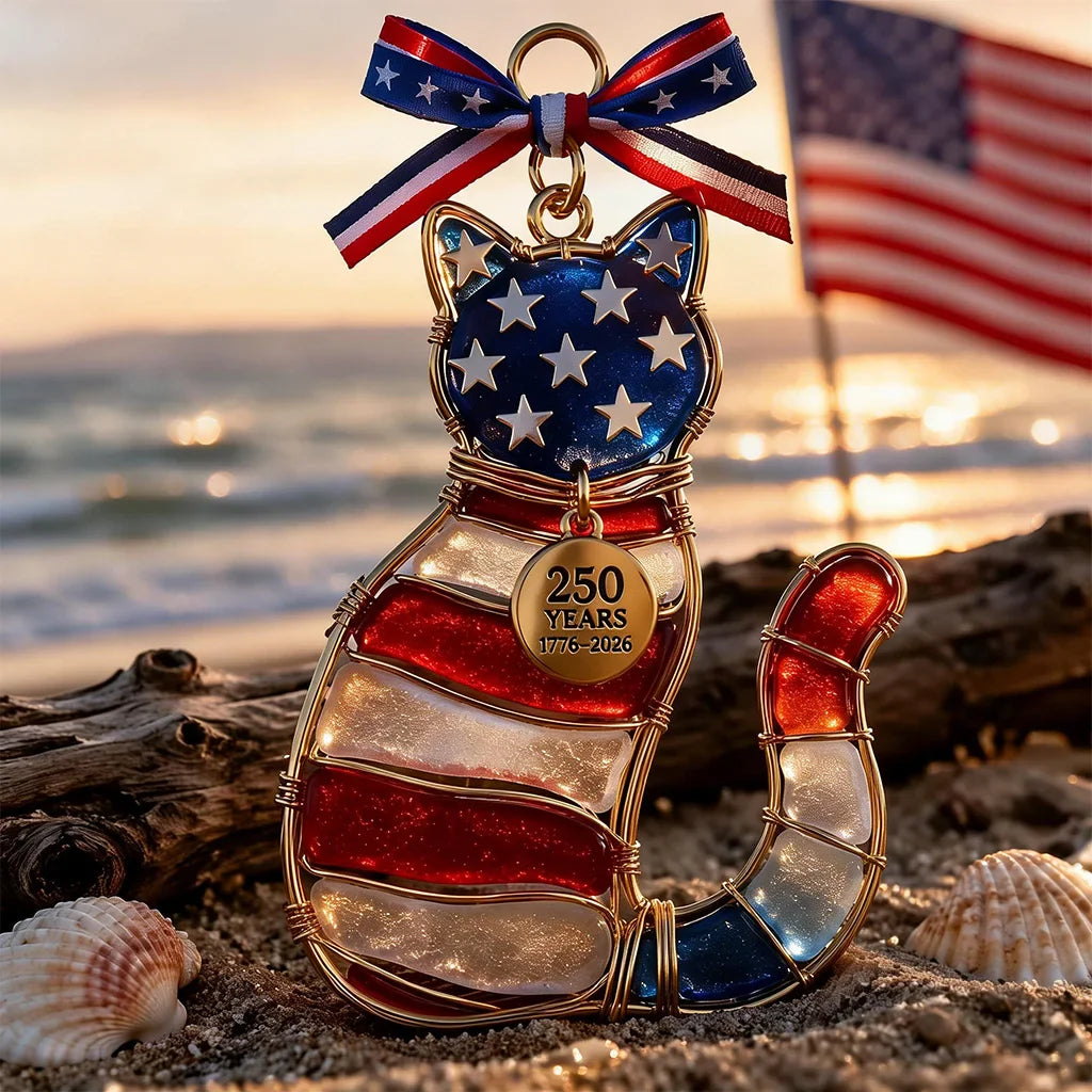 American 250th Anniversary Patriotic Ornament