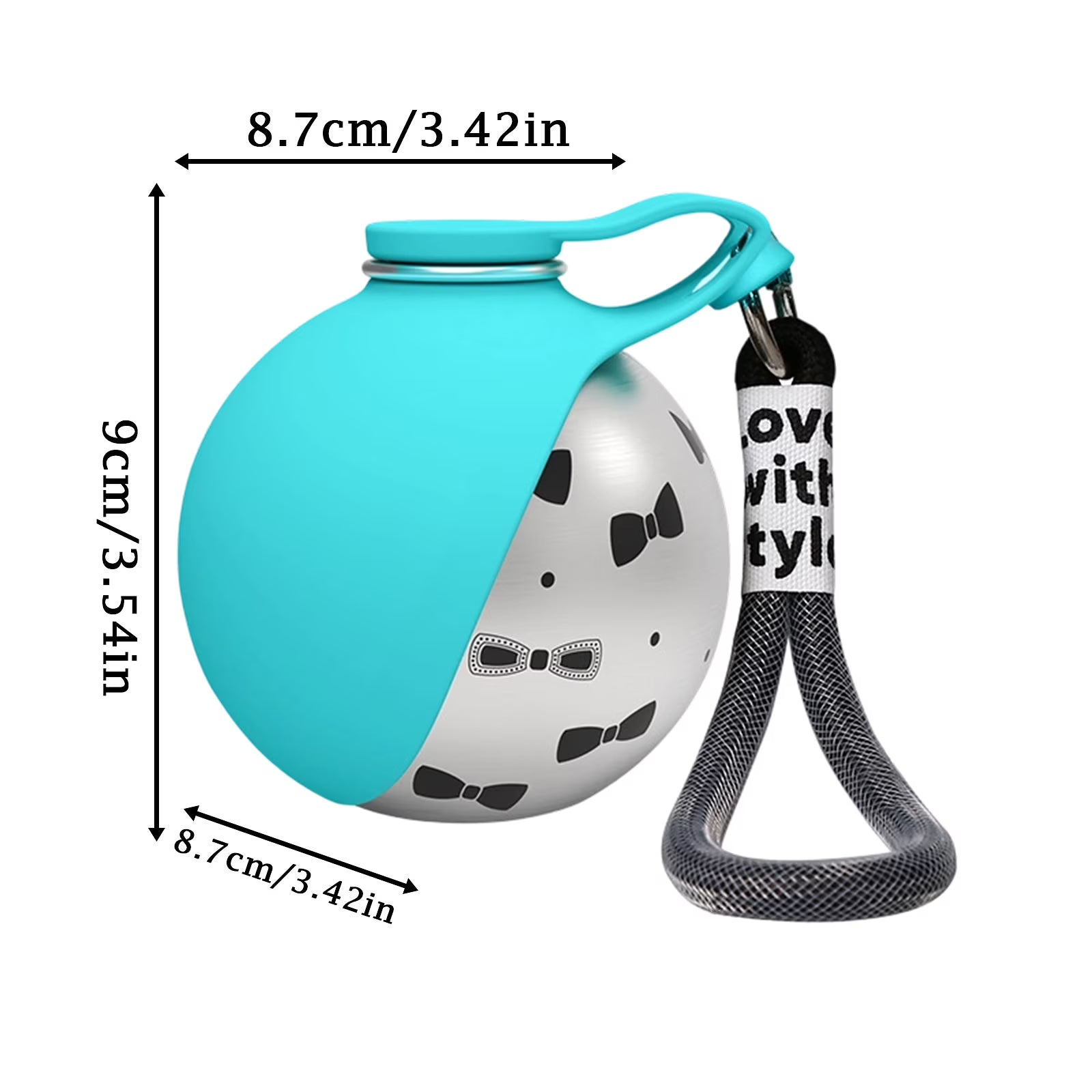 🐾💧2-in-1 Portable Dog Water Bottle for Small Dogs