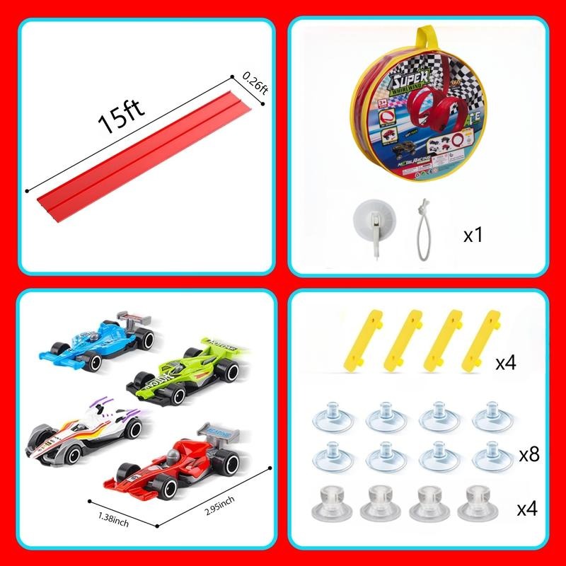 Flexible Race Track Toy