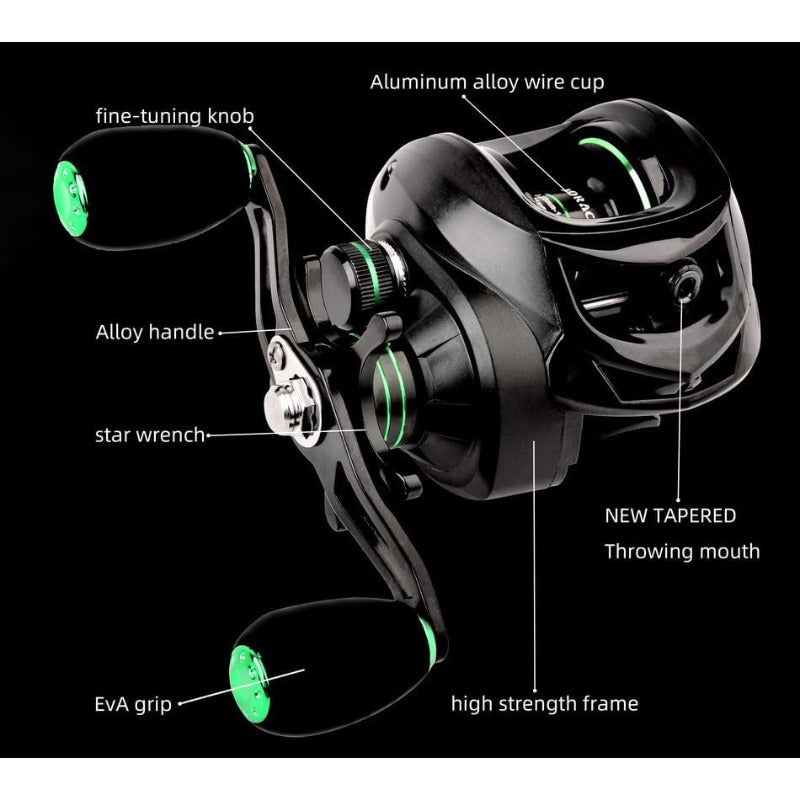 Precision Magnetic Braking Reel