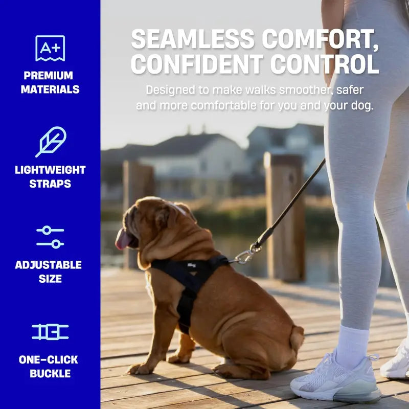 🐾🛡️Dog Friendly Co. Harness - Easy to Fit No-Pull Design