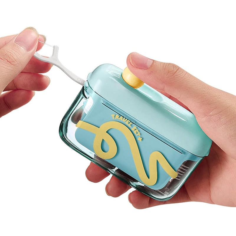 Hygienic Push Button Flosser