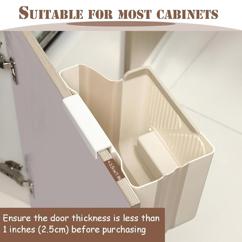Space-Saving Collapsible Waste Bin