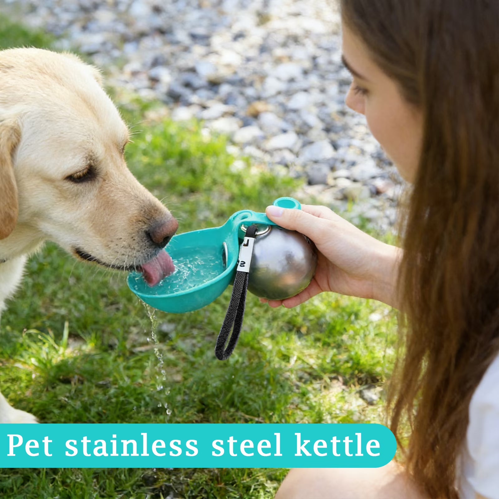 🐾💧2-in-1 Portable Dog Water Bottle for Small Dogs