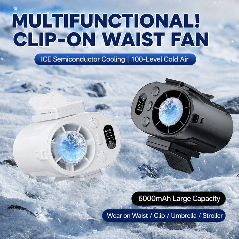 Instant Icy Wearable Fan