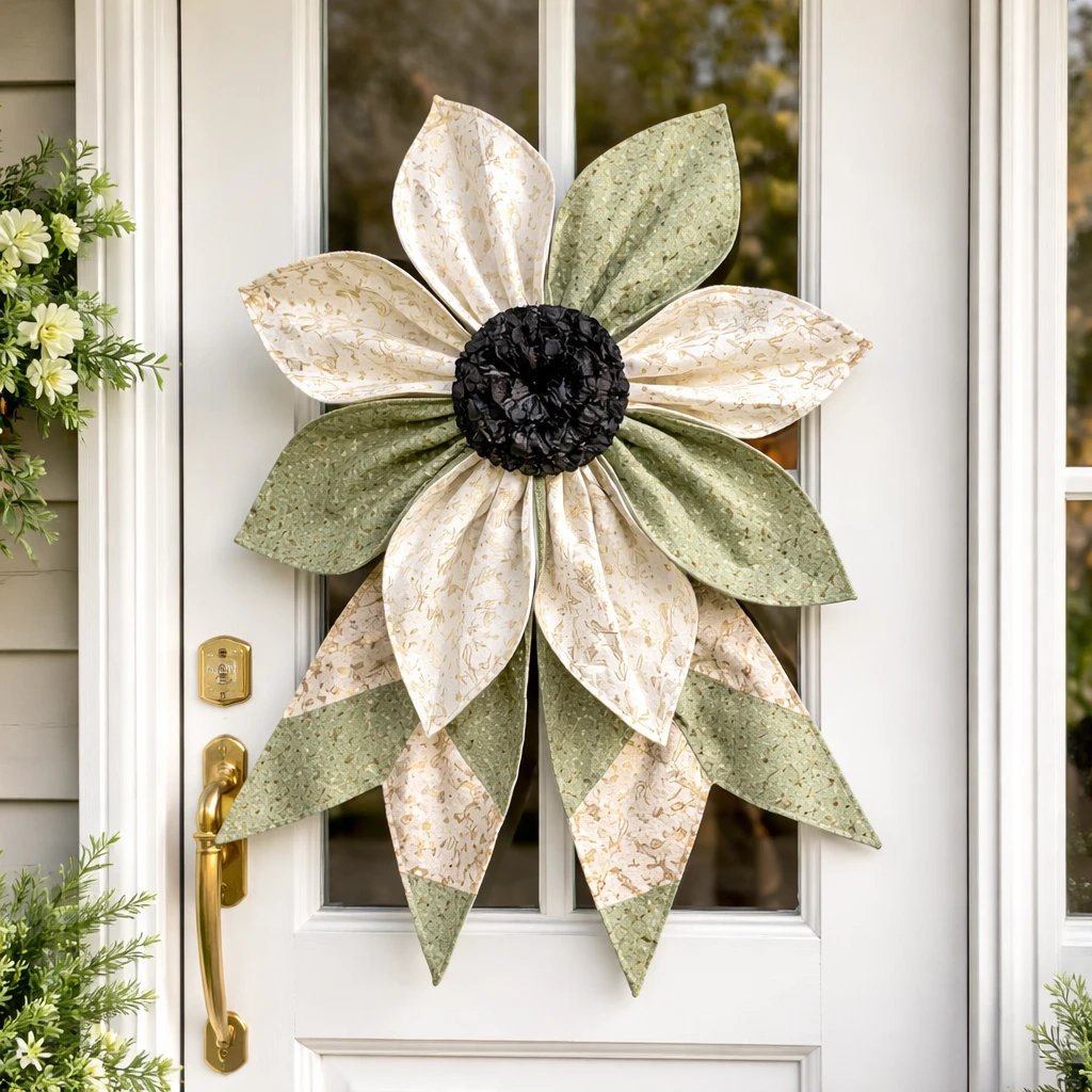49% OFF This Week Promotions🎉🎉Wreath & Bow: Multi-Piece Sewing Template Set