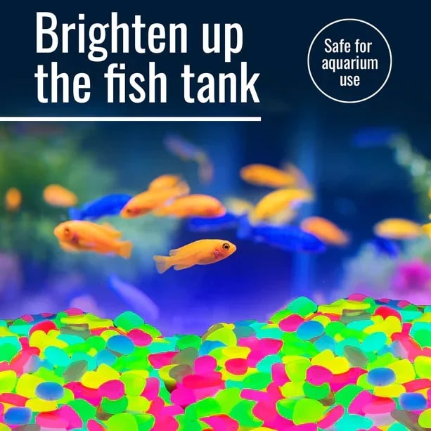 49% OFF This Week Promotions🏆Glow In The Dark Rocks - Illuminate Your Outdoors with Enchanting Glow!