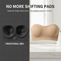Anti-Slip Strapless Bandeau Bra