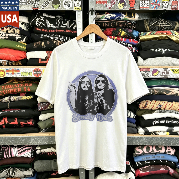 CozTee 80's Steely Dan Graphic T-Shirt