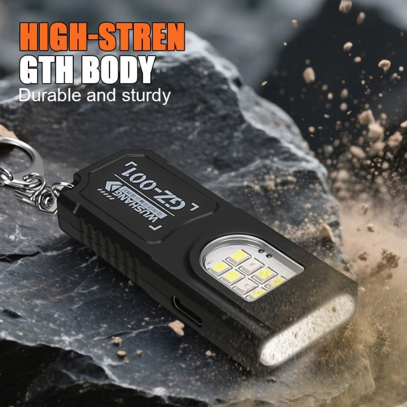 Compact Rechargeable Keychain Torch