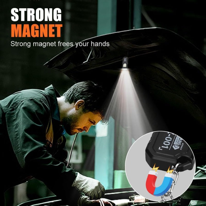 Compact Rechargeable Keychain Torch