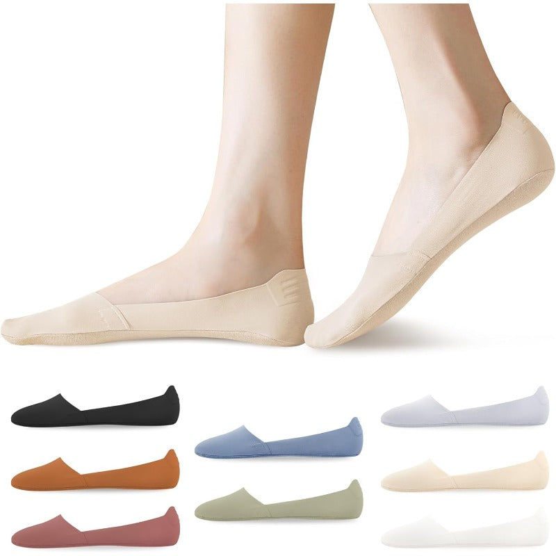 Breathable Cotton No-Show Socks