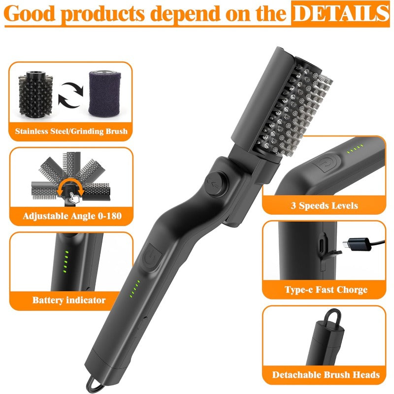 Effortless Electric BBQ Cleaner