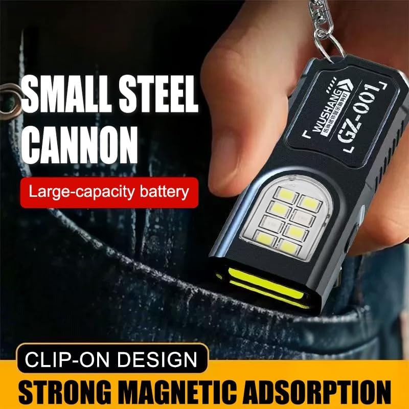 Compact Rechargeable Keychain Torch